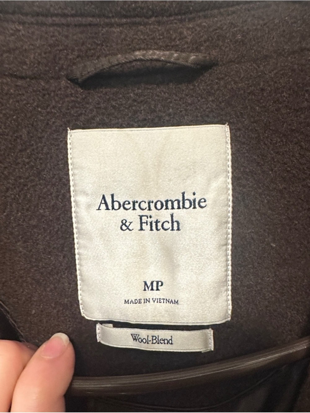 Abercrombie & Fitch Women's Chocolate Brown Long Coat - Picture 2 of 4